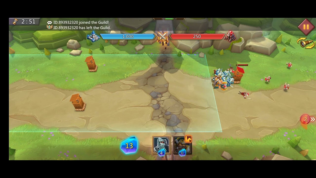 Lords Mobile Vergeway Chapter 1 Stage 1