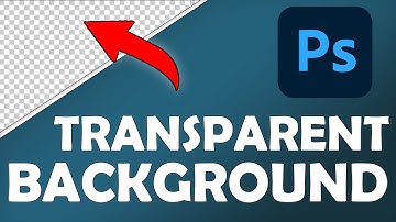 How to Create Photoshop Project with Transparent Background (EASY)