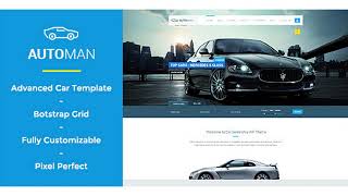 Automan - Advanced Car Dealer PSD Template | Themeforest Website Templates and Themes