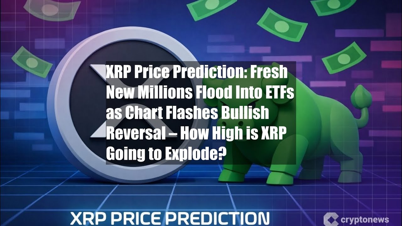 XRP Price Prediction: Fresh New Millions Flood Into ETFs as Chart - YouTube