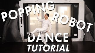 Popping – Robot Combo (Hip Hop Dance Moves Tutorial) | Mihran Kirakosian