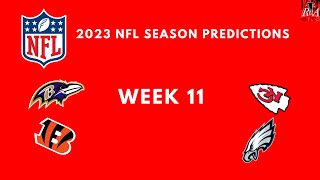 2023 NFL Week 11 Game Picks