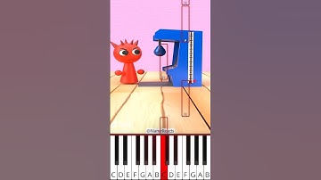 whaaat?! #sprunki #animation #incredibox (@NiamirReacts) - Octave Piano Tutorial