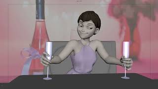 3d Keyframe Character Animation 🥂 Dialogue Acting animation Shot 🥂