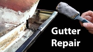 Aluminium Gutter Repair  Stop Leaky Guttering