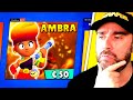 Quanto costa il brawler Ambra in euro?? Cassa bonus, Bo diabolico e 2 nuovi gadgets! - Brawl Stars