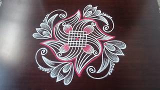 Saraswati Pooja special easy padikolam//Daily kolam designs//Latha kolam