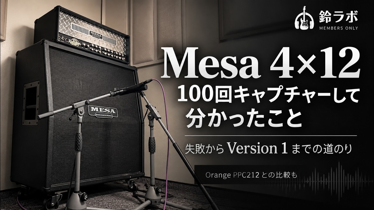 What I Learned from Capturing a Mesa 4x12 100 Times | Behind the