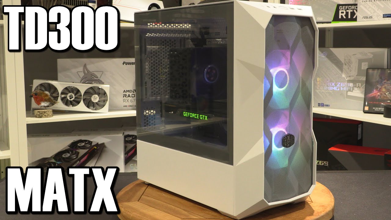 Coolermaster TD300 MATX Case Review