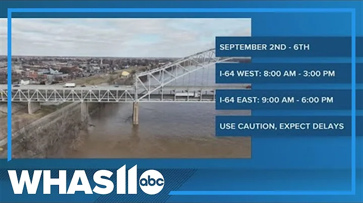 I-64 lane closures start today, plan extra travel time
