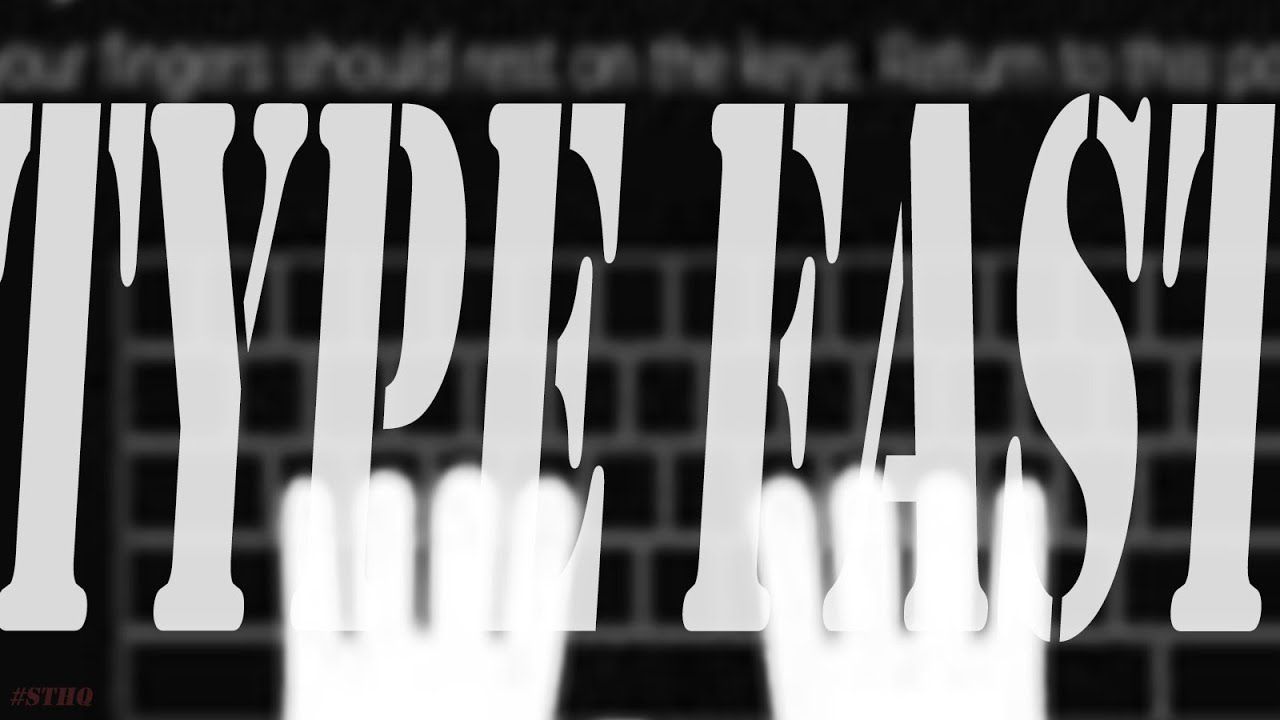 INSANE WAY To Learn HOW TO TYPE FASTER YouTube