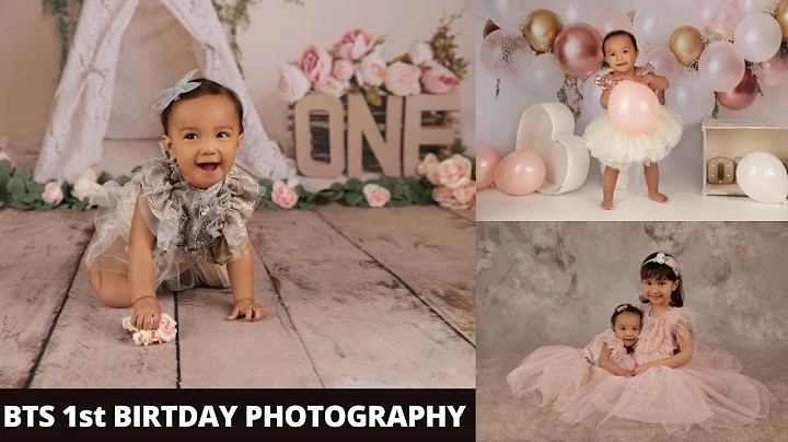 Mia's 1st Birthday - Cake smash photography, CUTEST ONE YEAR OLD BIRTHDAY PHOTOSHOOT