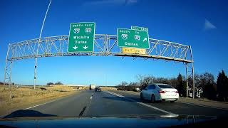 Driving along I-44 East in Oklahoma