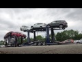 Loading my car transporter