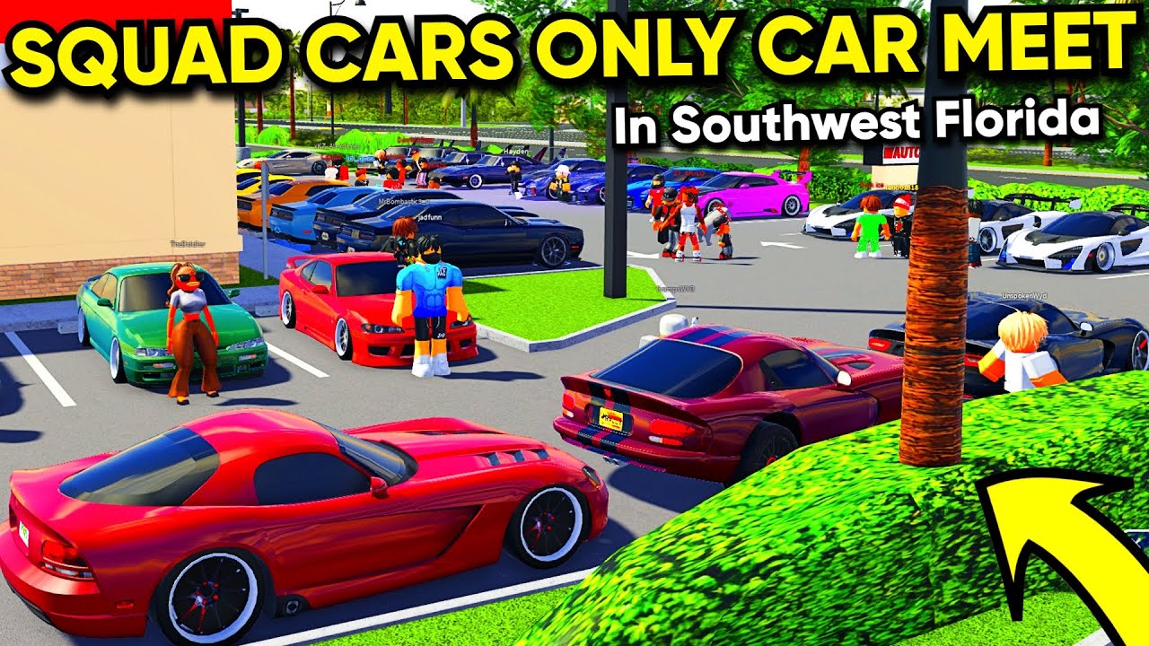 SQUAD CARS ONLY CAR MEET IN SOUTHWEST FLORIDA! - YouTube