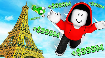 JJ and Mikey Making TRILLIONS in Roblox Climb and Jump Tower ! - Maizen