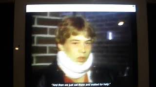 CTV News Edmonton Report with Mindbender Roller-Coaster Crash in West Edmonton Mall (1986)