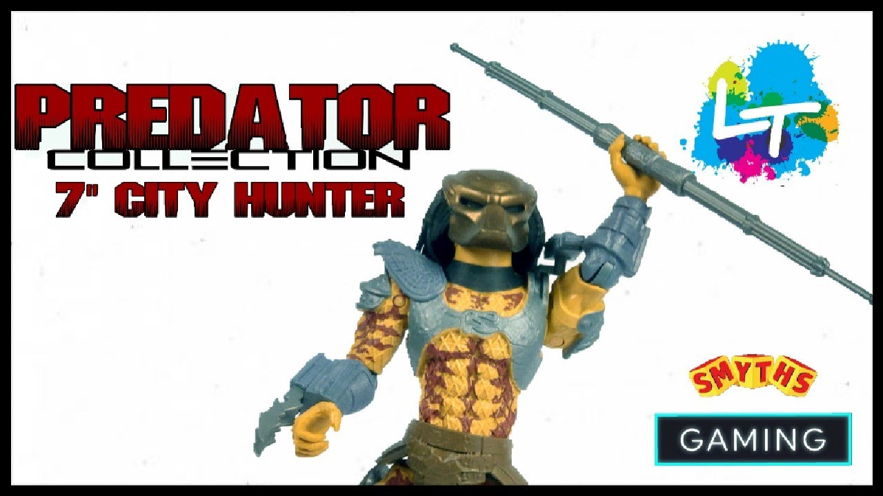 7" Predator City Hunter - Action Figure Review - Alien Loves Predator UK Toy Unboxing