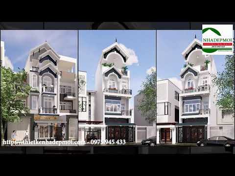 Video 30 mẫu mặt tiền nhà ống đẹp phù hợp lô đất 5m đến 7m - youtube