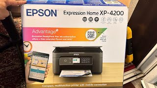 Epson XP-4200 unboxing #unboxing