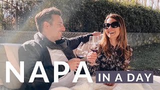 ONE DAY IN NAPA GETAWAY TRAVEL VLOG 2020 (Wineries, Restaurants, & Transportation)