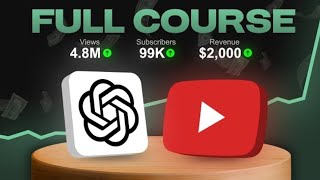 ChatGPT Secrets to Go VIRAL on YouTube| FULL COURSE 2026 Part 1 😱