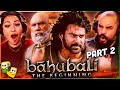 Part 2 - BAAHUBALI: THE BEGINNING Movie Reaction! | Prabhas | Rana Daggubatti | Anushka Shetty