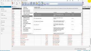 How to Export Data from Sage 50 - Exporting to Excel (csv) #sage #accounting