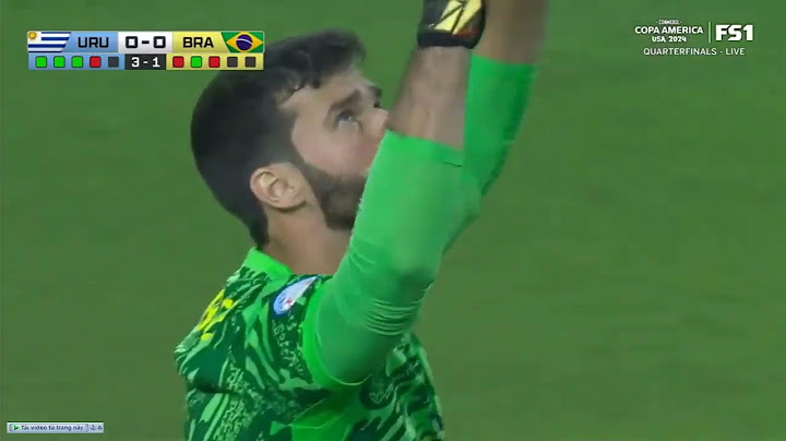 Brazil vs Uruguay 0-0 /  penalty 4-2 / Copa America 2024