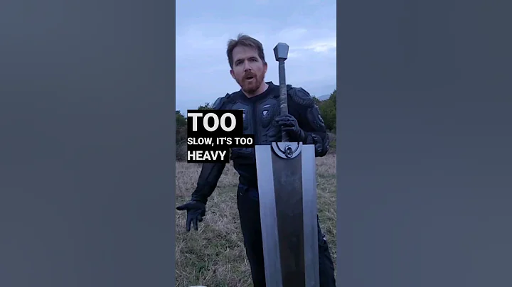 Official Giant Sword Channel! Not too slow or heavy to be deadly! #giantsword #dragonslayer #berserk