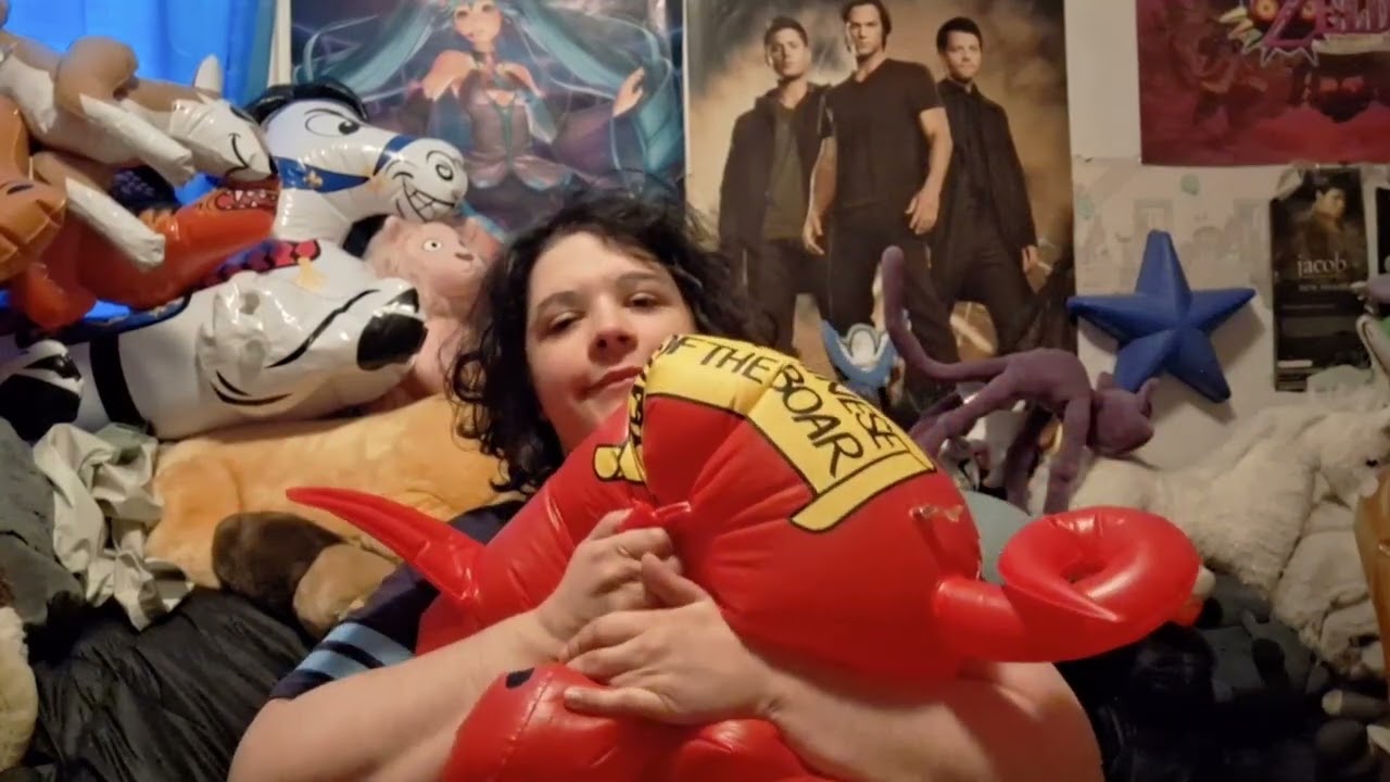 Hug To Deflate Inflatable La Choy Pig