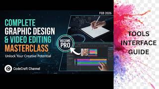 Tools Interface in Graphic Design & Video Editing | Beginner Masterclass (36)