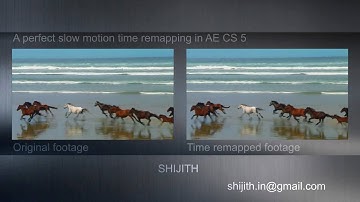 Time REmapping in AE CS5