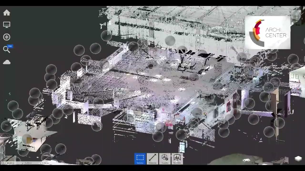 Levantamiento 3D con escáner láser y nube de puntos