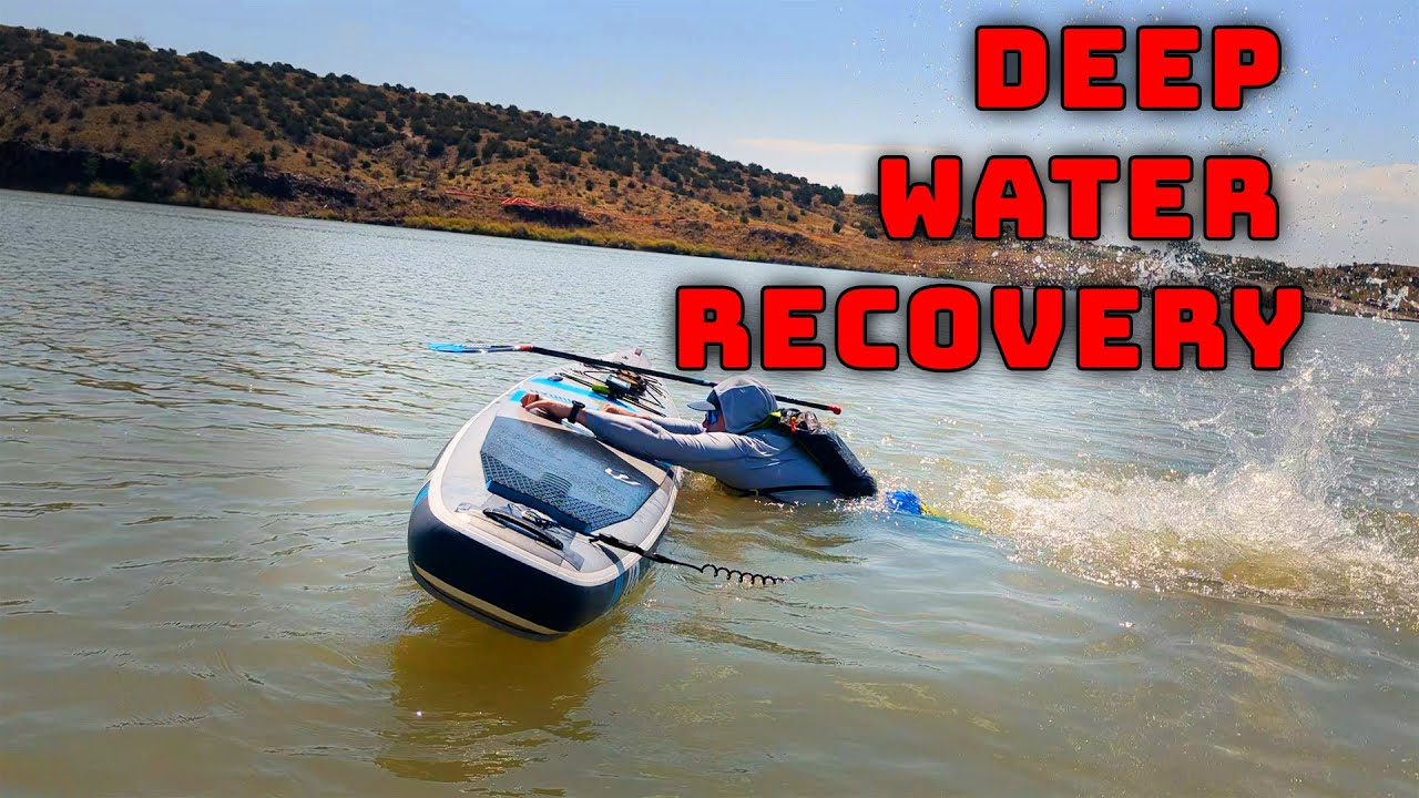 How to Get Back On a Stand Up Paddle Board (SUP) in Deep Water