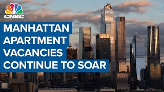 N.Y.C. apartment vacancies hit a new all-time high as renters leave the city amid the pandemic