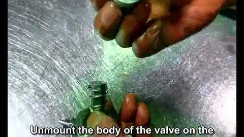 The newest How to clean solenoid valve ?common rail test bench