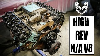 INTAKE & HEADS REMOVAL! Pontiac 350 Engine Build Part 1 6x Heads Pontiac 400