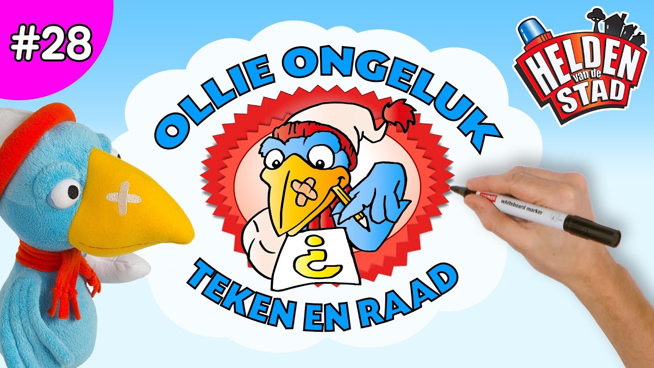 Helden van de stad – EP28 Teken en Raad met Ollie Ongeluk - YouTube