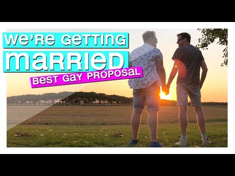 best-gay-marriage-proposal-2020-:-we're-getting-married-[-gay-travel-couple-]