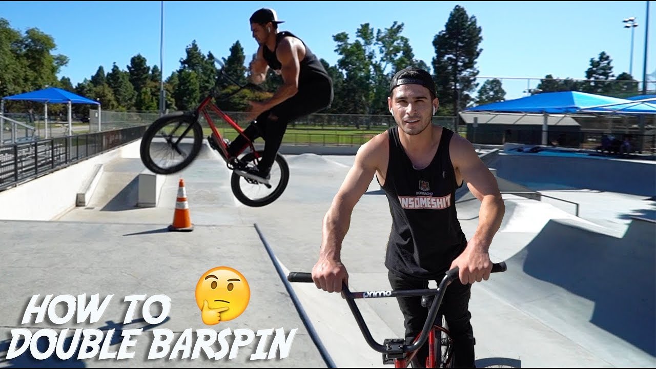 HOW TO DOUBLE BARSPIN! WITH MICHAEL HARKOUS!