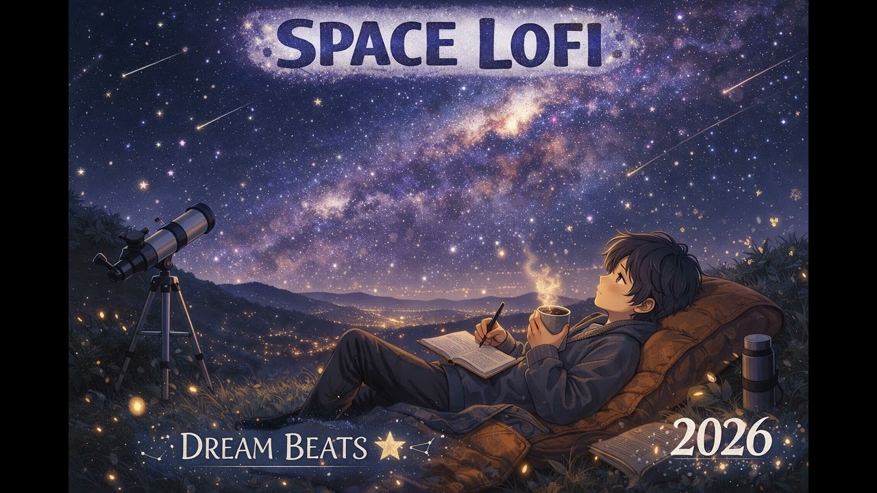 勉強とリラックスのためのローफाईビート ☕📚   落ち着いた集中音楽 – リミットレス