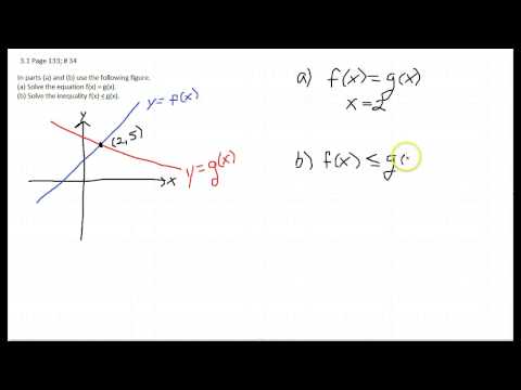 3.1 Page 133 #34 Compare Linear Functions
