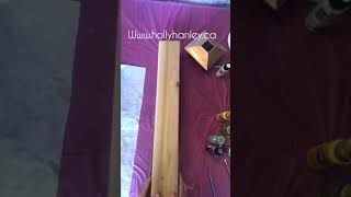Butterfly Garden Pole Step 1