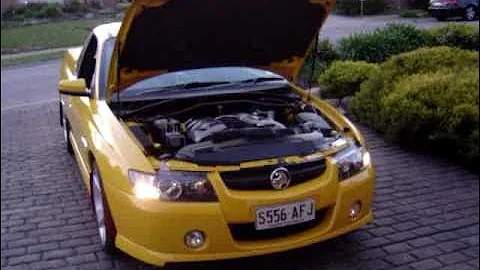 Holden VZ Thunder, 2006 6lt LS2 6 speed manual ute.