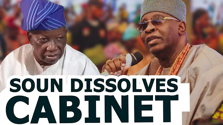 OBA GHANDI AFOLABI OLAOYE SOUN OGBOMOSO DISSOLVES CABINET