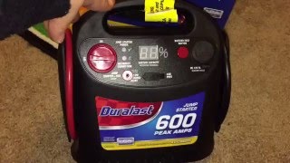 Duralast Jump Starter Unboxing