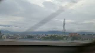 《北陸新幹線》JR東日本　長野総合車両センター　景色　車窓