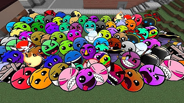 Custom Lobotomy Dash Nexbots Part 6 To 10  Addon In Minecraft | Geometry Dash Difficulty Faces