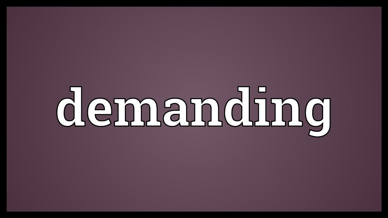 Demanding Meaning YouTube